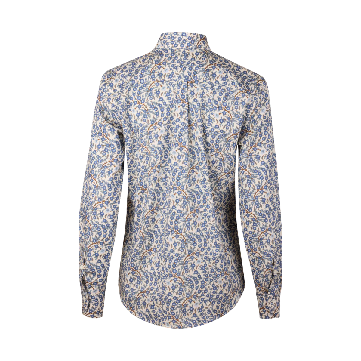 Siri Shirt - Blue Pattern