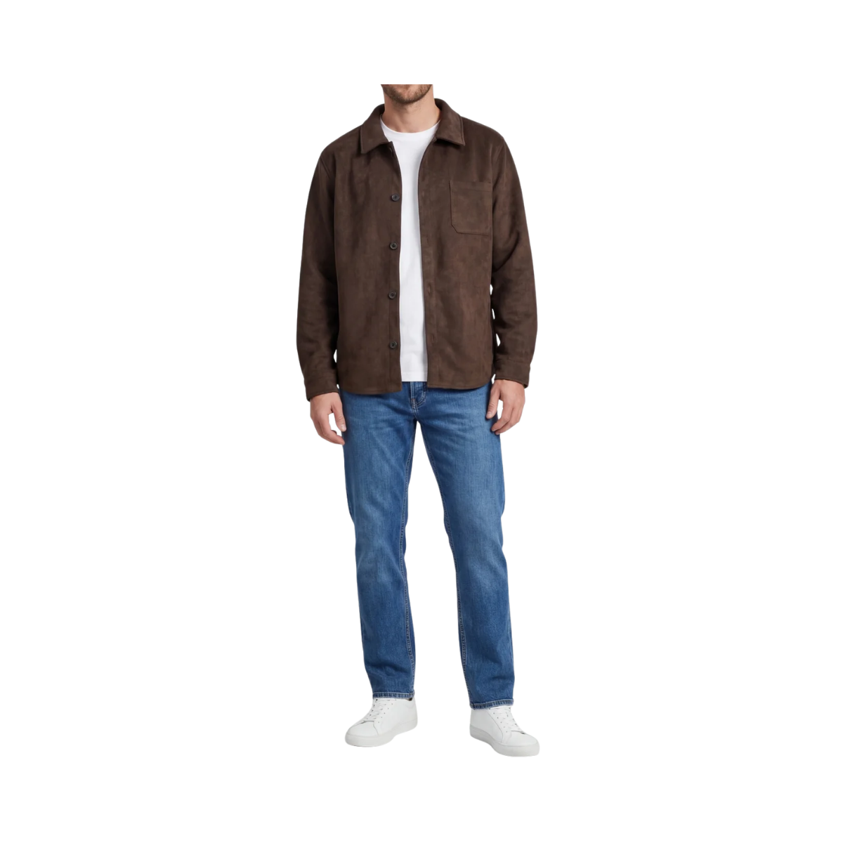 Alfred Vegan Suede - 103 Brown