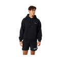 Borg Oversized Hoodie - Black Beauty