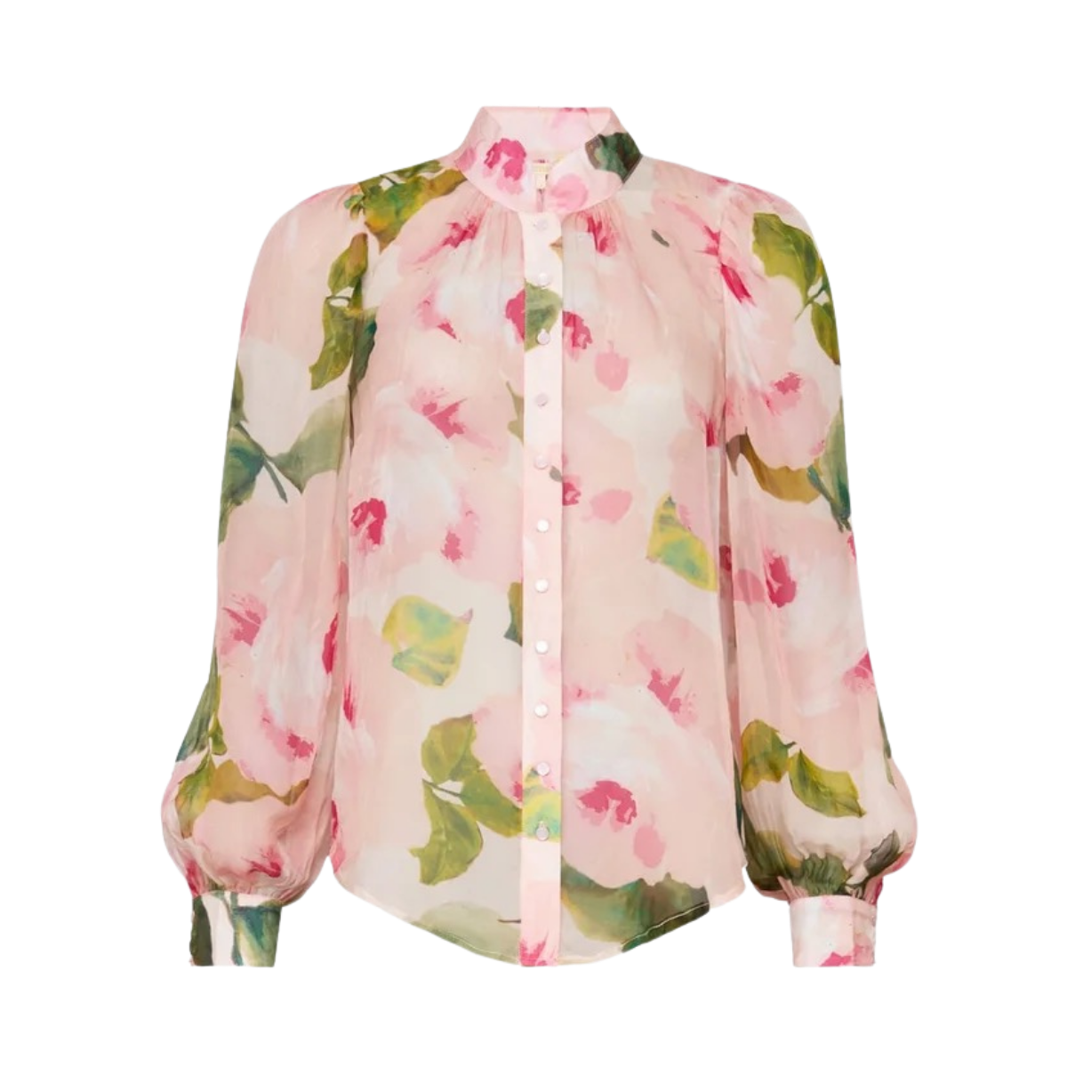 Organza Blouse - Rosette