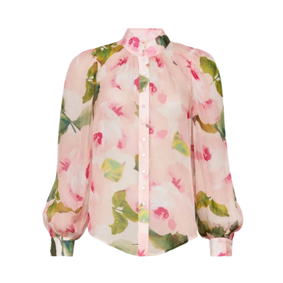 Organza Blouse - Rosette