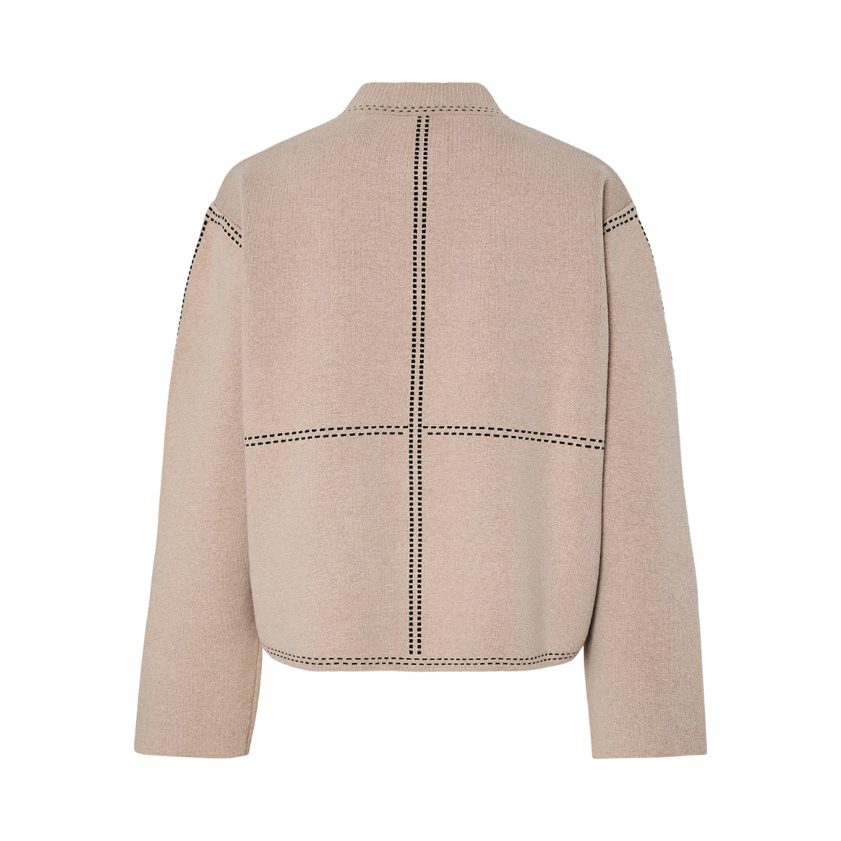 YASJena Knit Cardigan - Taupe Gray