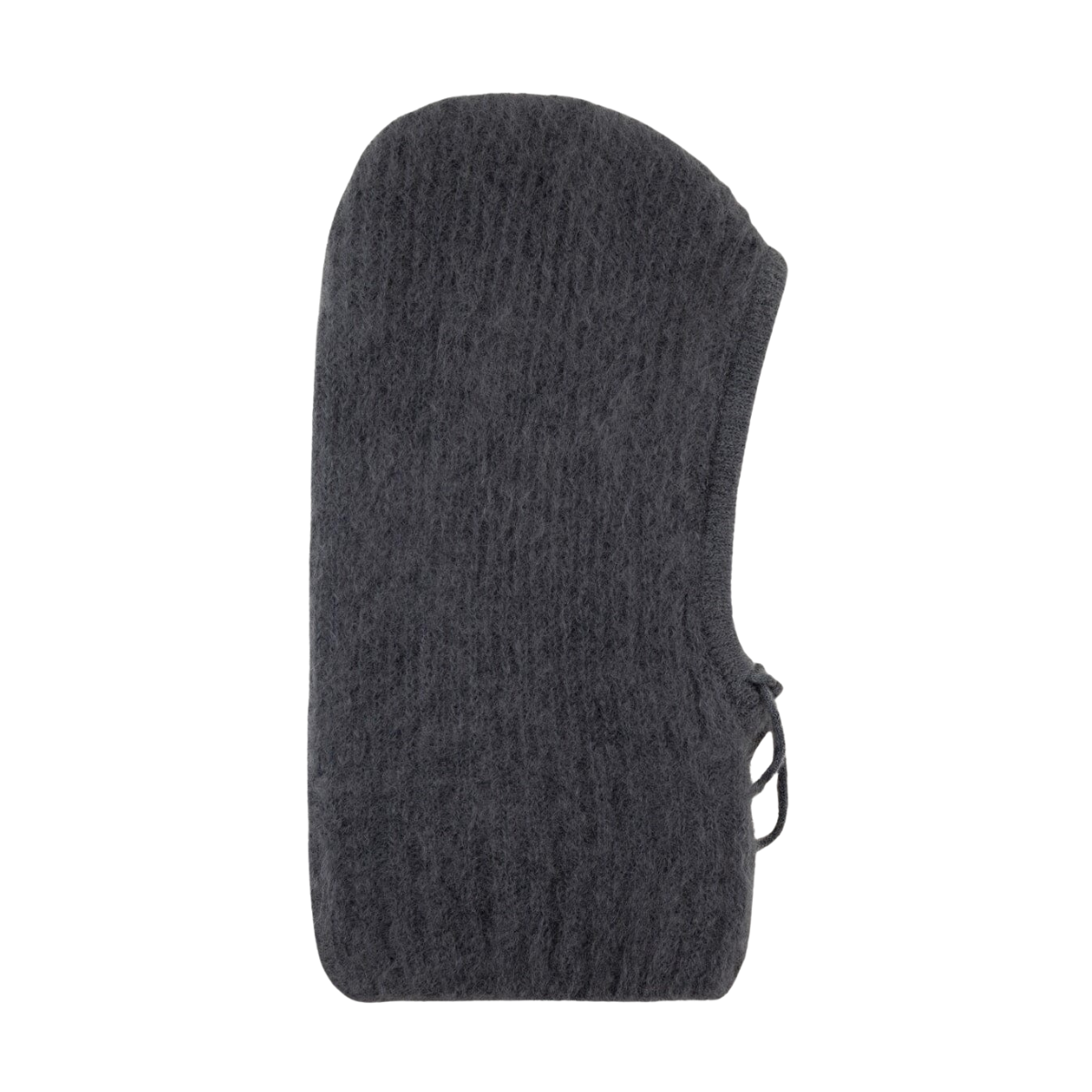 Merle Knit Balaclava - Medium Grey Melange