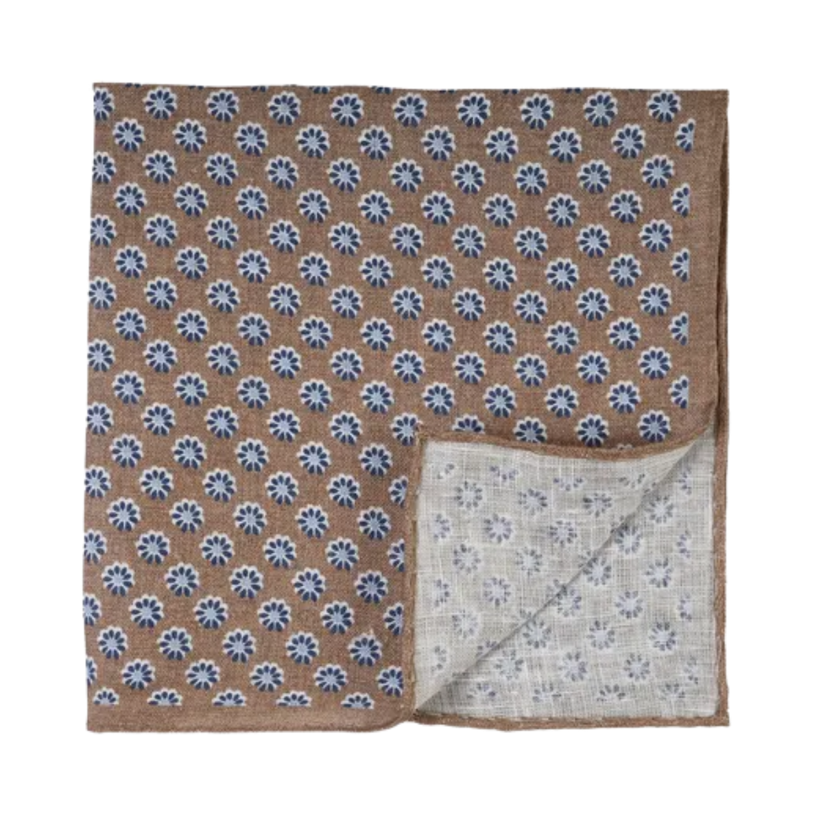 Pocket Square - Brown melange