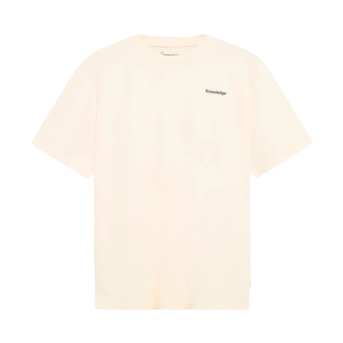 Back Print T-Shirt - Egret