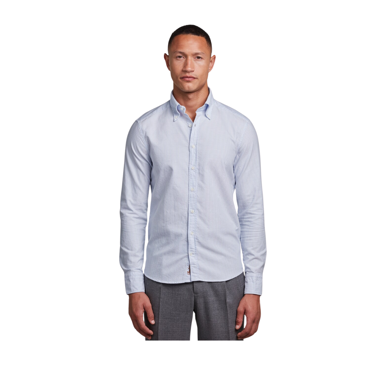 Slimline C26 RC cuff Casual - Light Blue Stripe