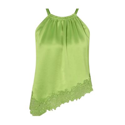 Madina Lace Top - Lime