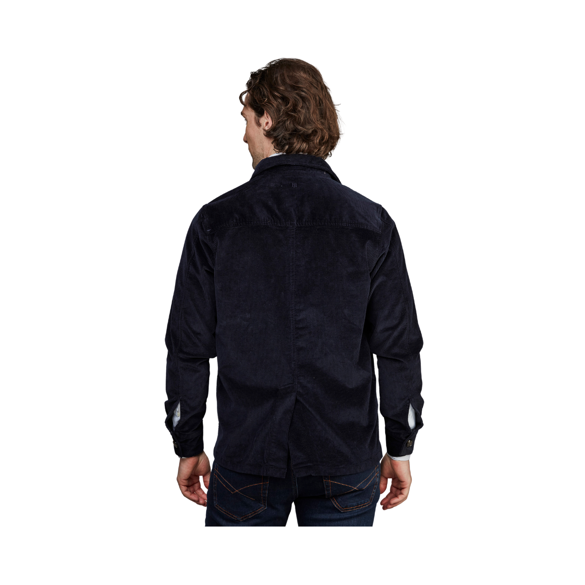 Corduroy Overshirt - Navy