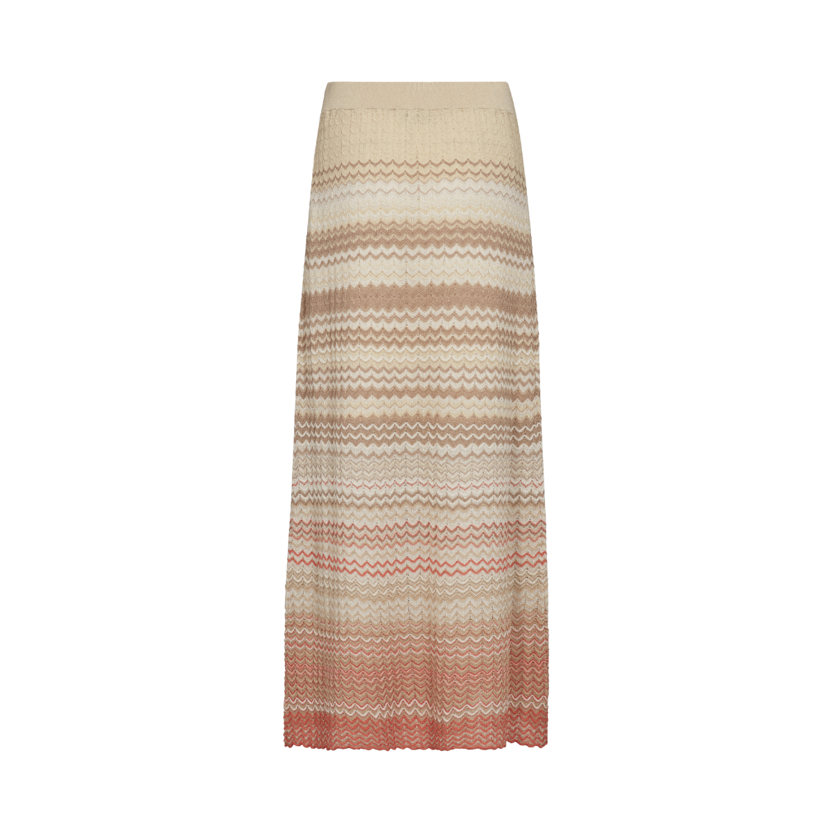 MMHopi Zig Zag Knit Skirt - 180 Ecru