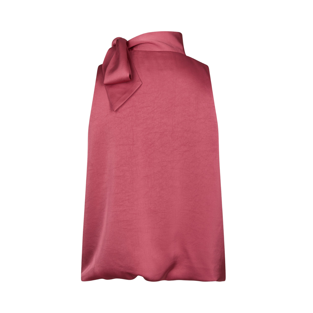 Veda Heavy Sateen Top - Cherry Pink