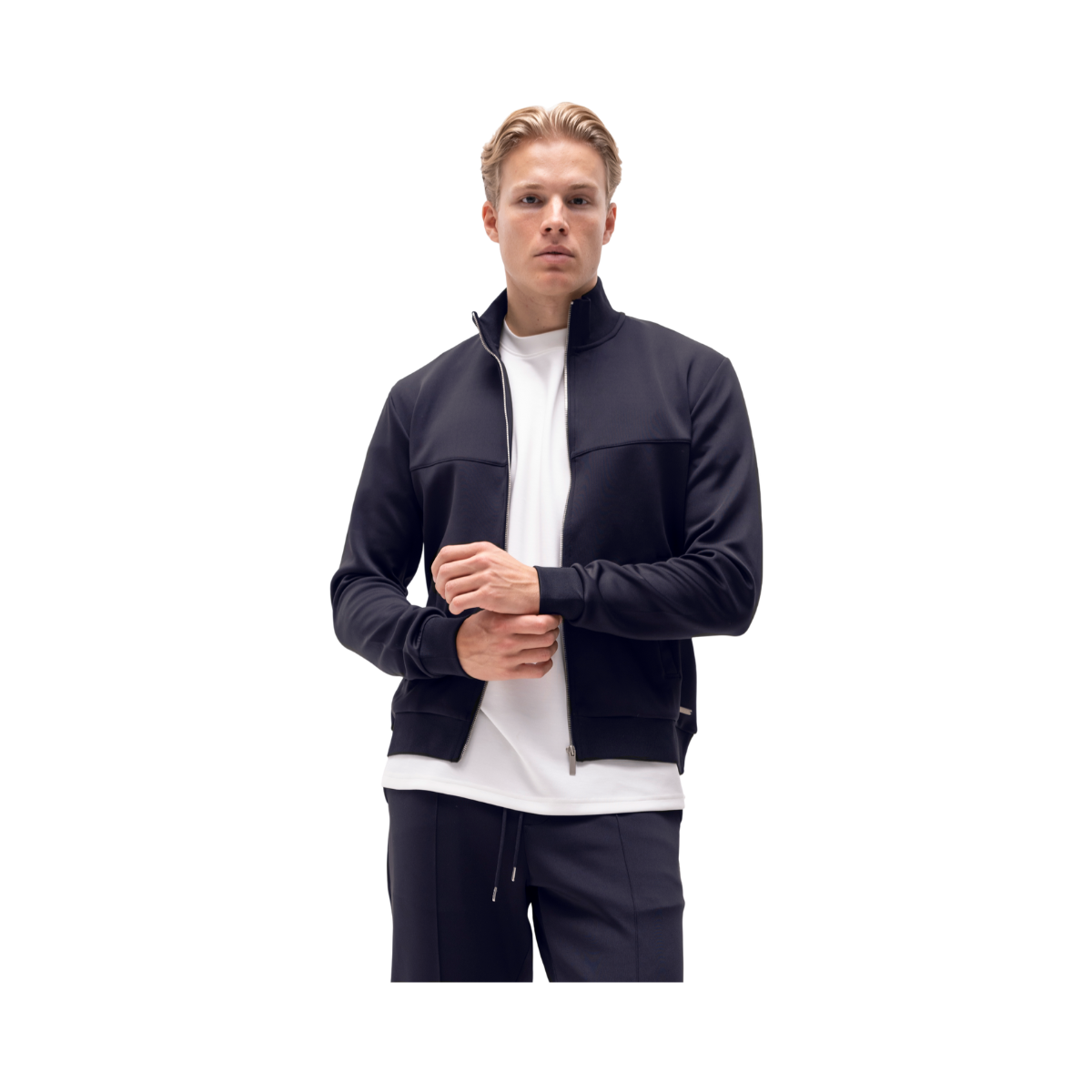 Akino Track Jacket - Navy
