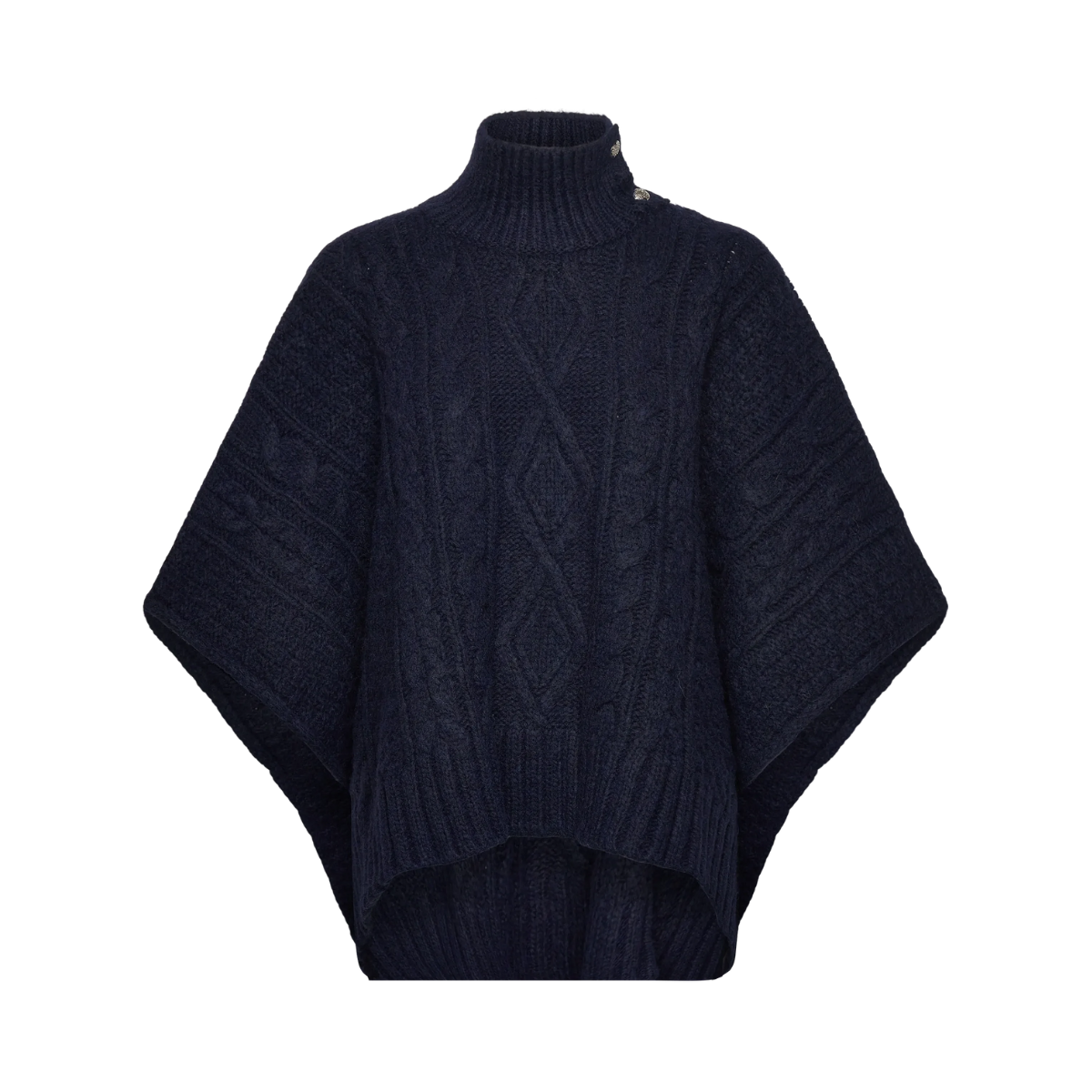 Crst Bttn CB-Poncho - Navy