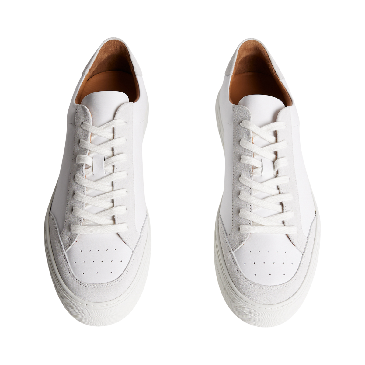 Art Signature Leather Sneaker - White