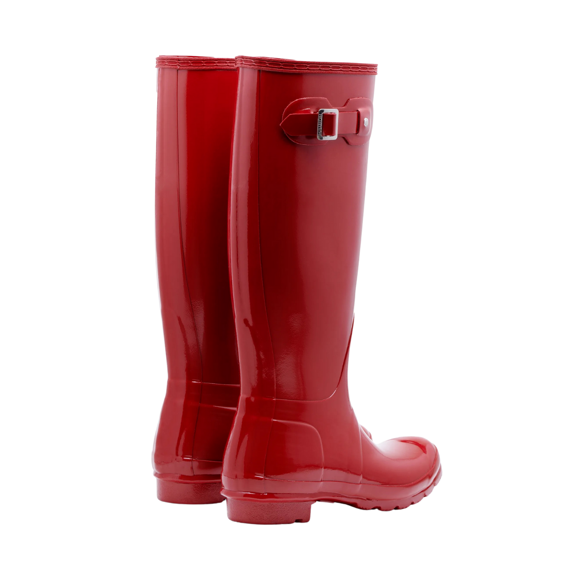 Womens Original Tall Gloss Boot - Red