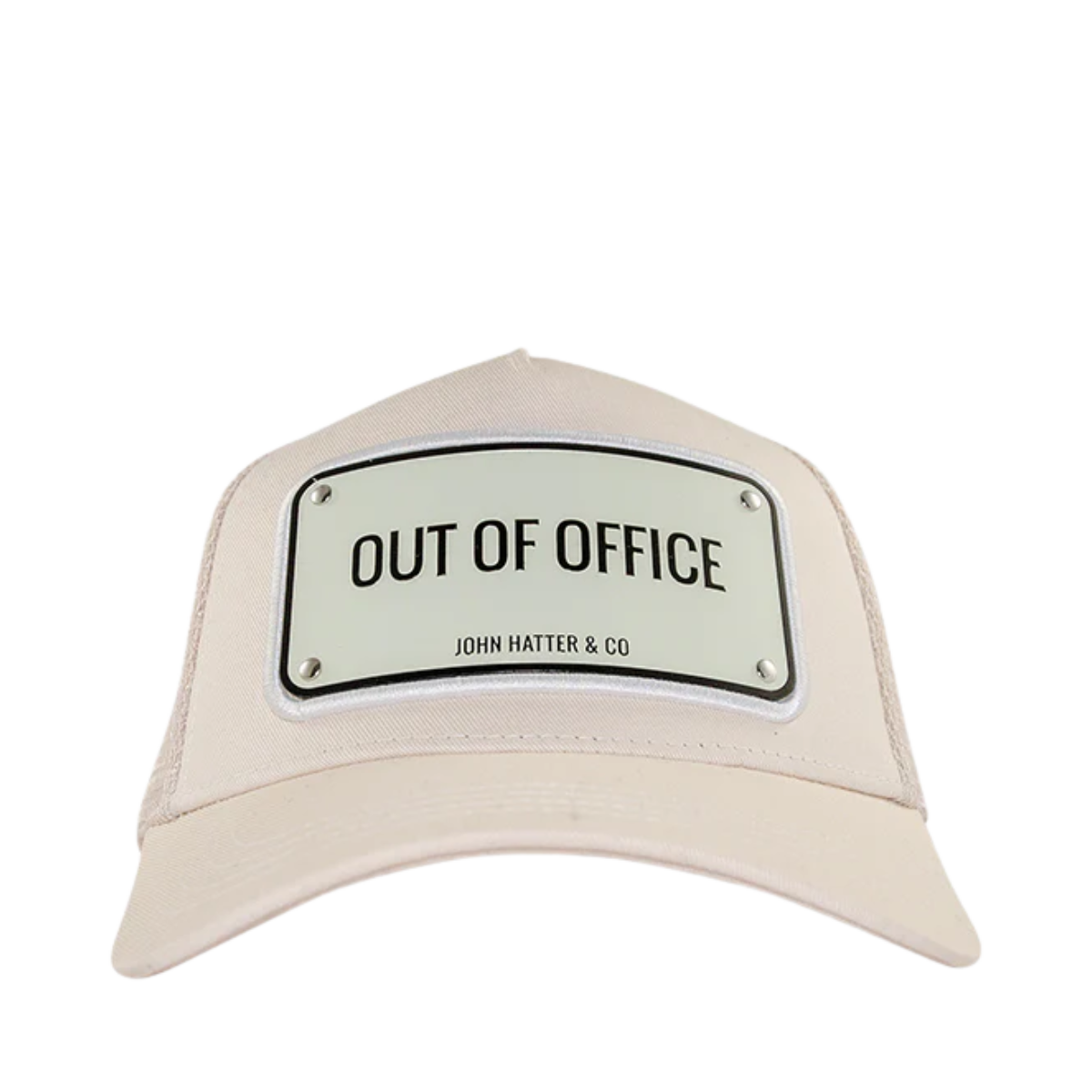 Cap Out Of Office - White/Black