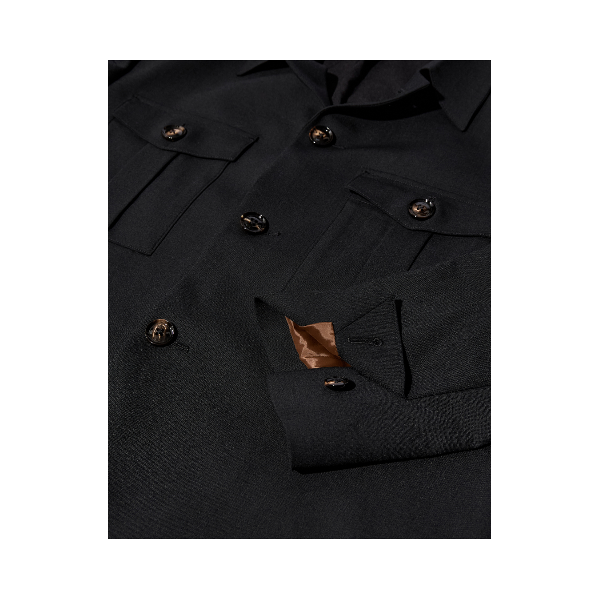 MMGJacob Dynamic Luxe Overshirt - Black