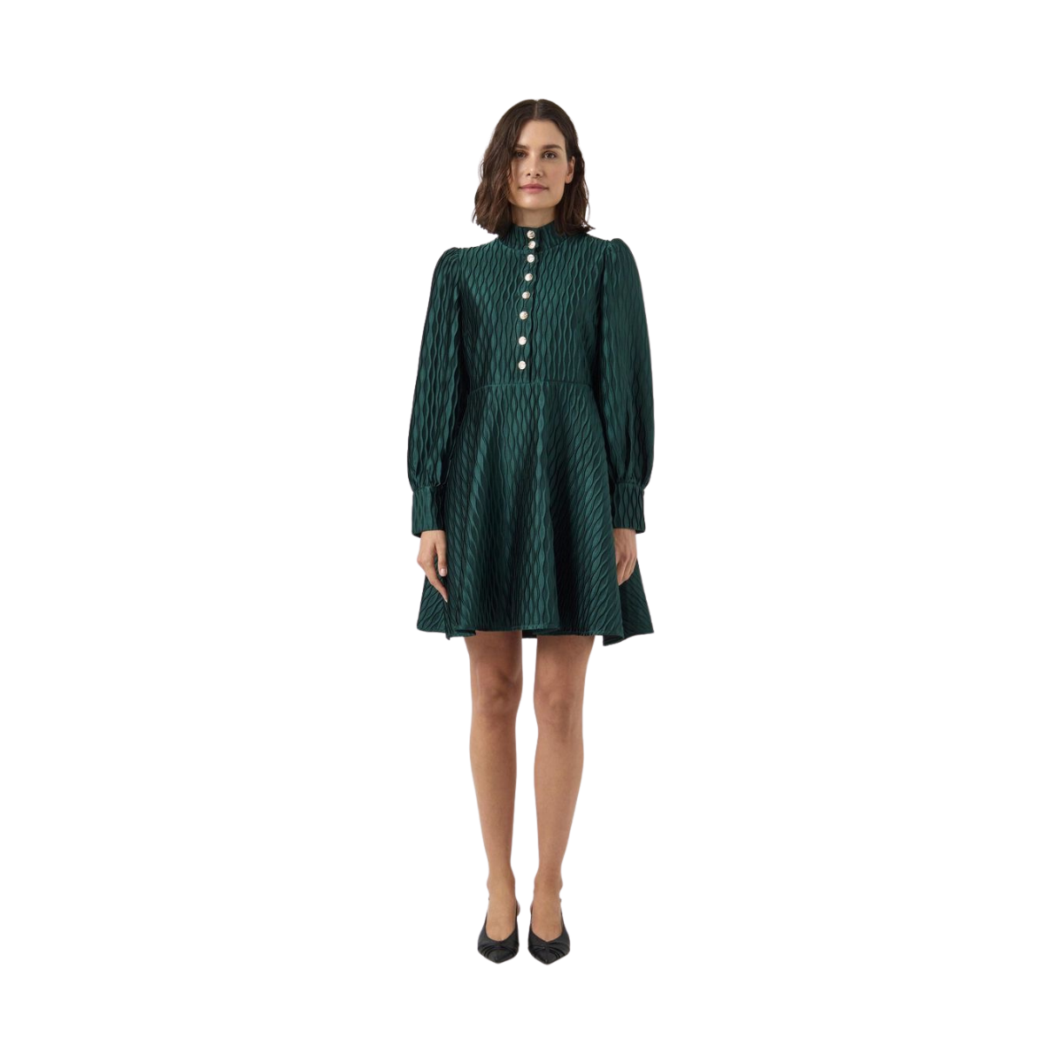 YASRipple LS Dress - Ponderosa Pine
