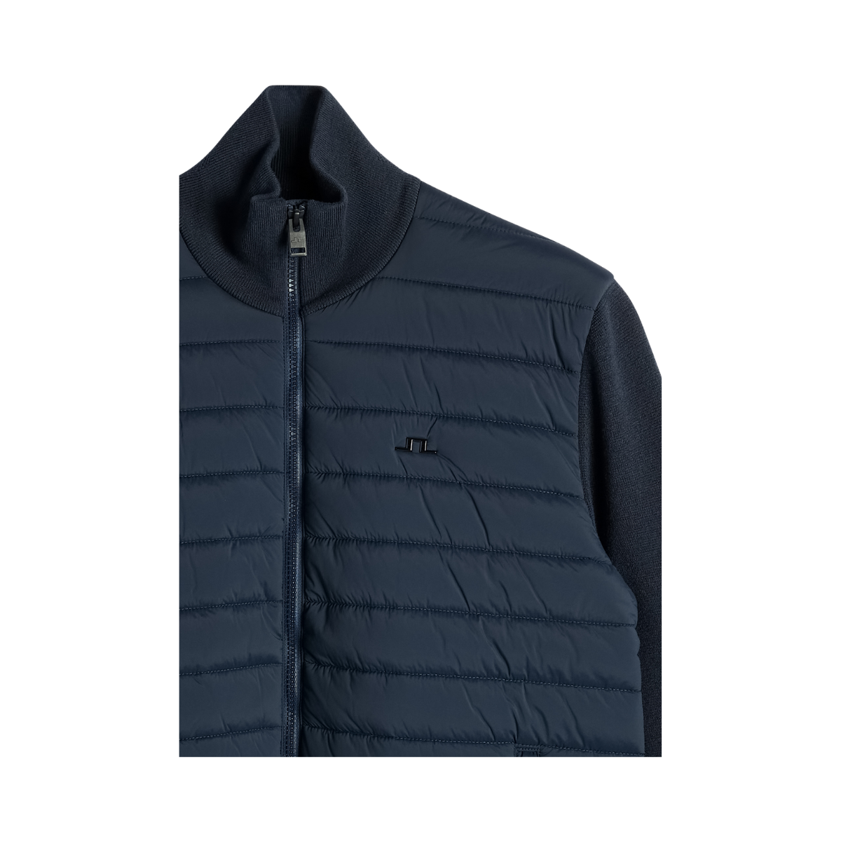BOEN KNIT HYBRID JACKET - JL Navy