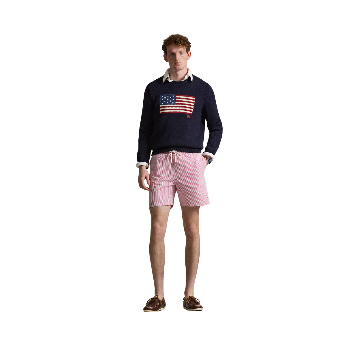 Traveler Mid Trunk - Resort Rose Stripe