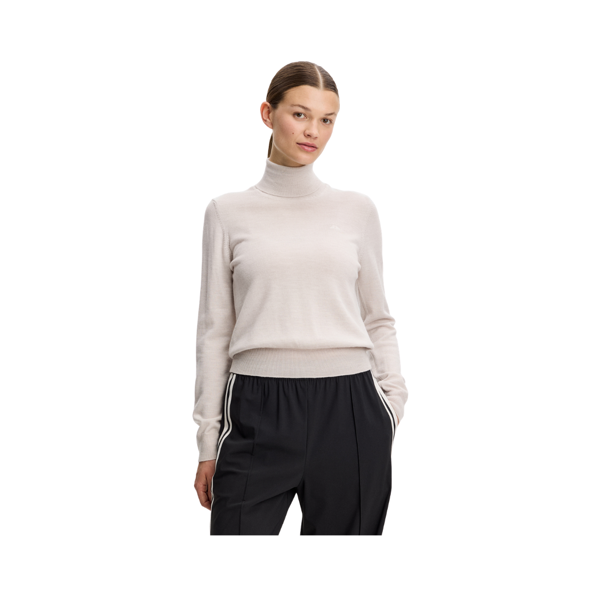 Anja Knitted Turtleneck - Moonbeam