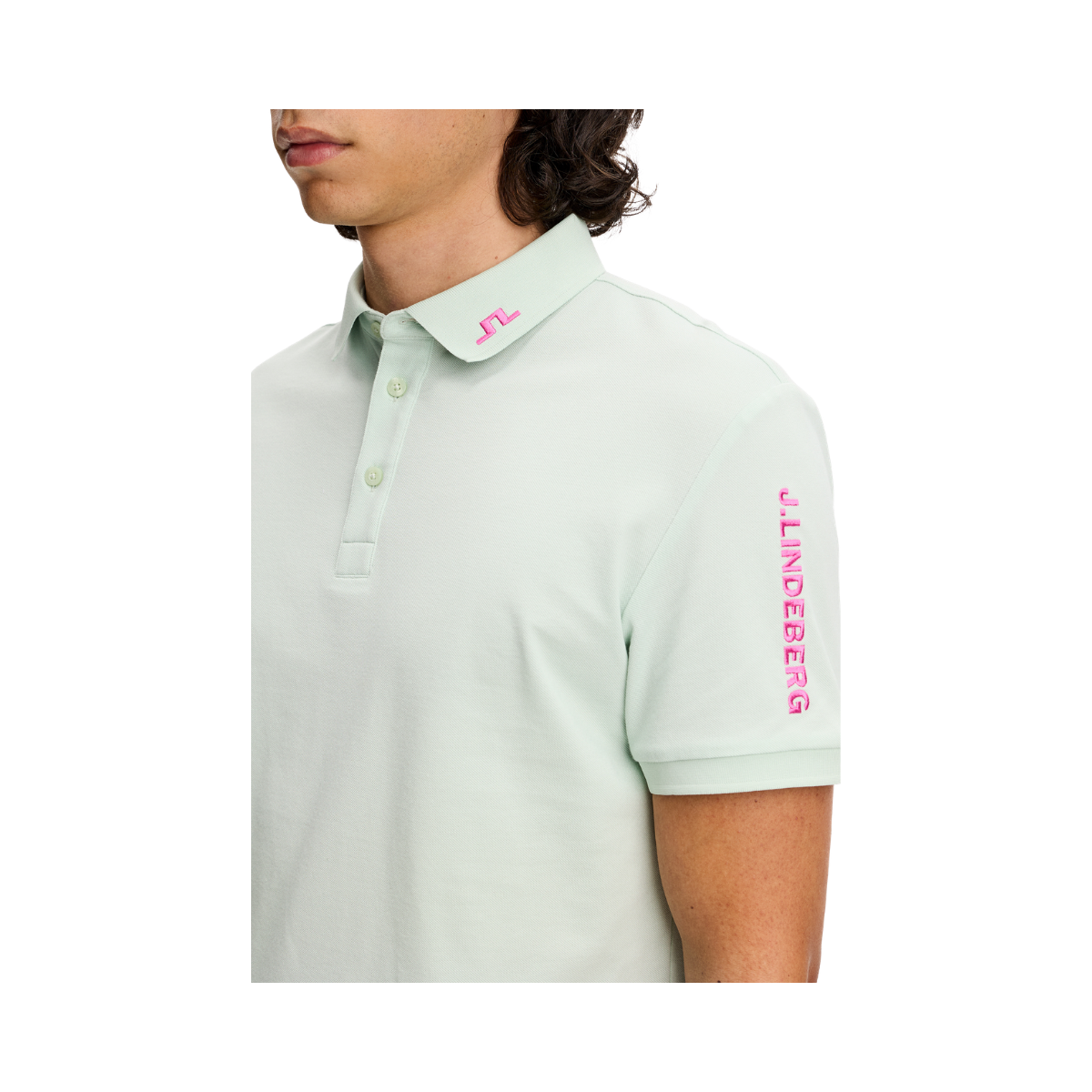 Tour Tech Pique Polo - Subtle Green