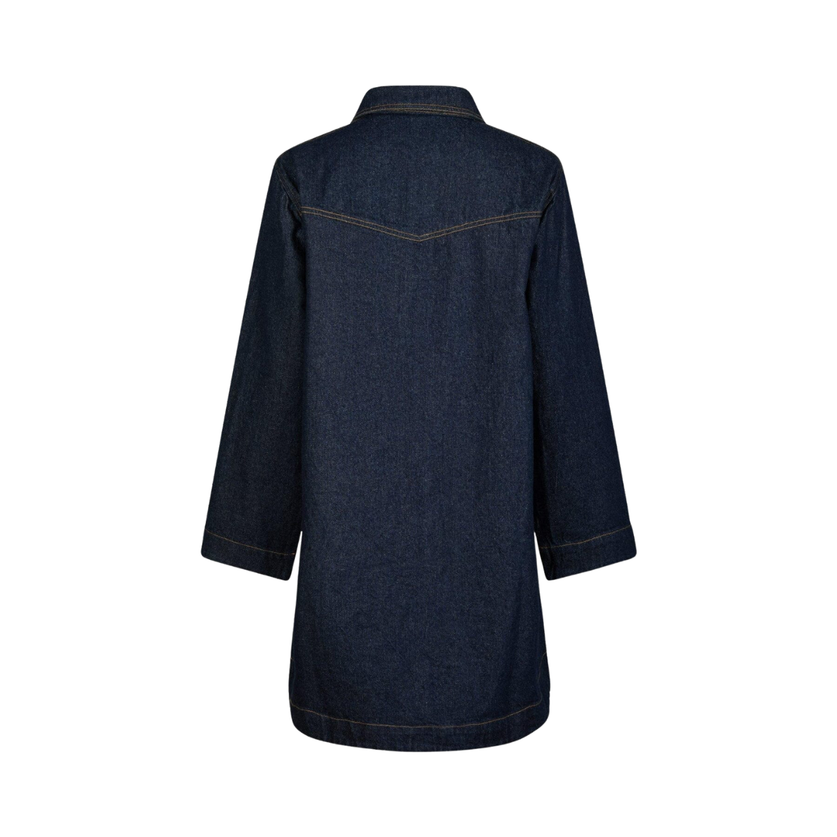 Paras Denim Dress - Dark Blue