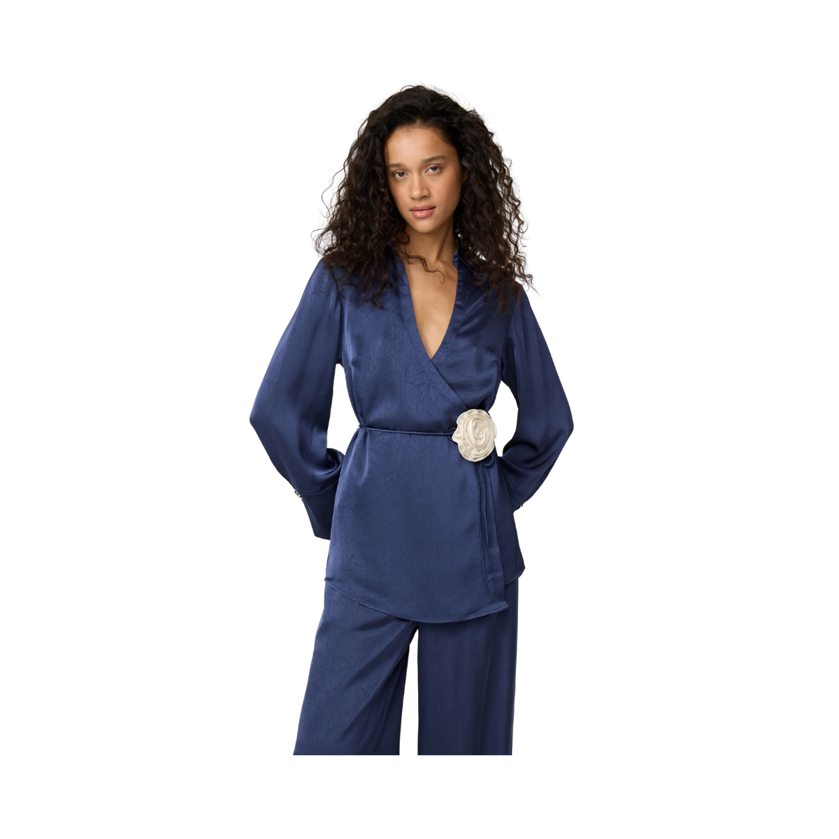 Emma Blouse - Maritime Blue
