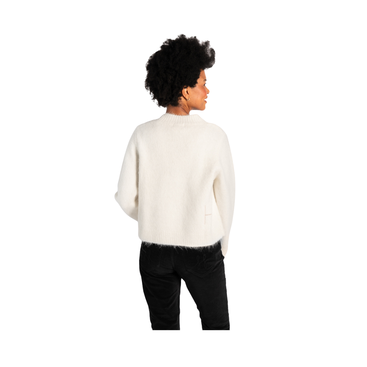 Pernille Sweater - White Alyssum