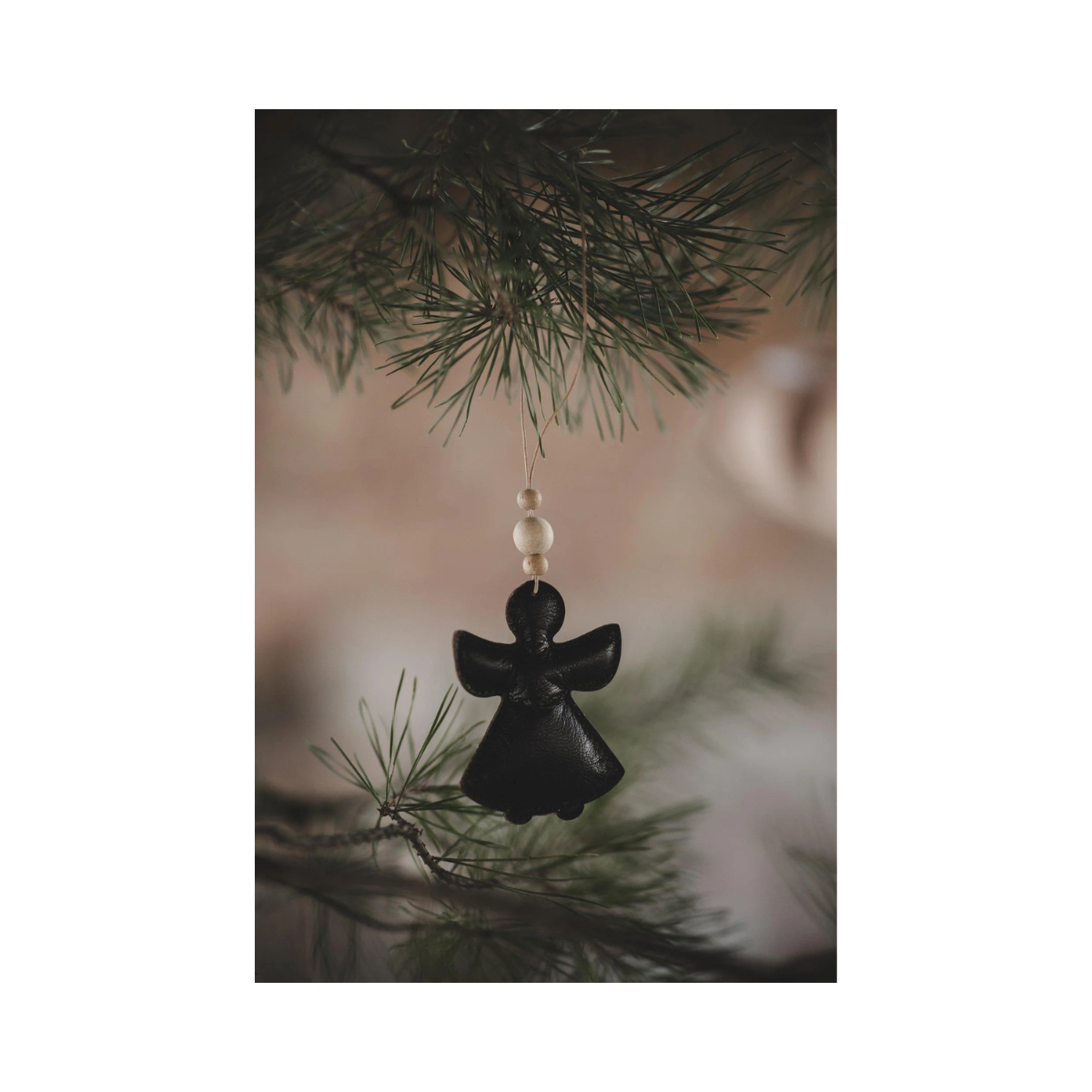 Ornament Angel Julgransdekoration - Black