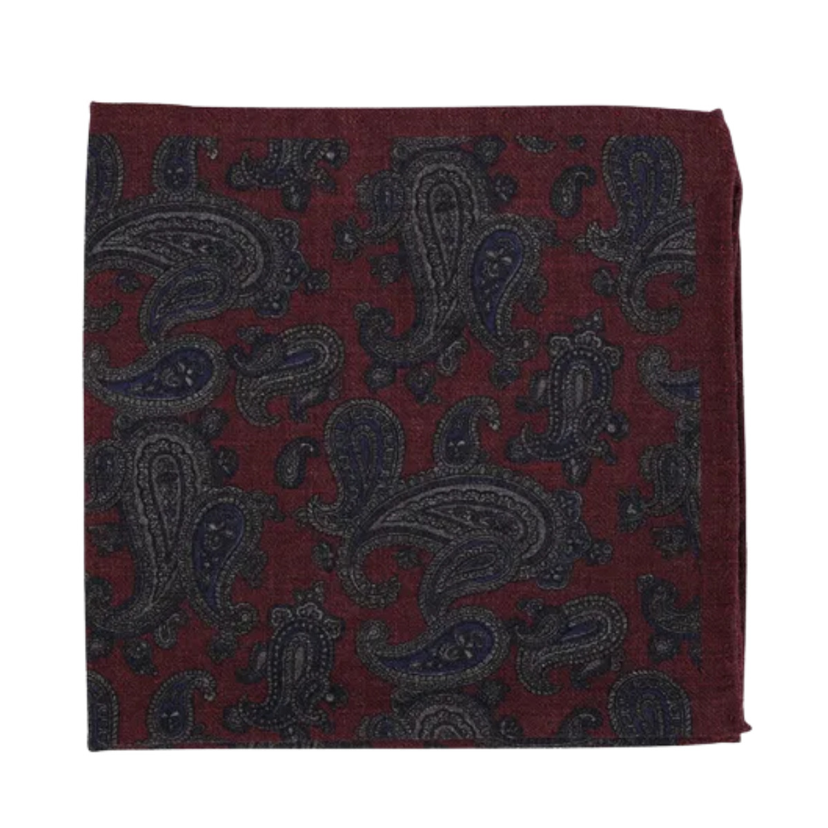 Pocket Square - Wine red
