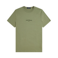 EMBROIDERED T-SHIRT - Olive Mint