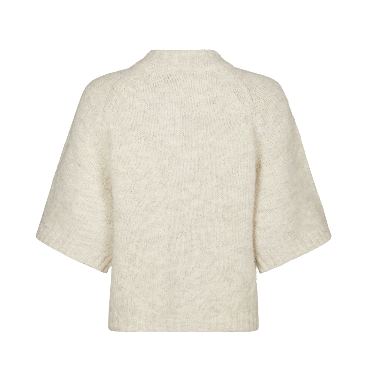 Benuta Fluffy Knit Cardigan - Ivory