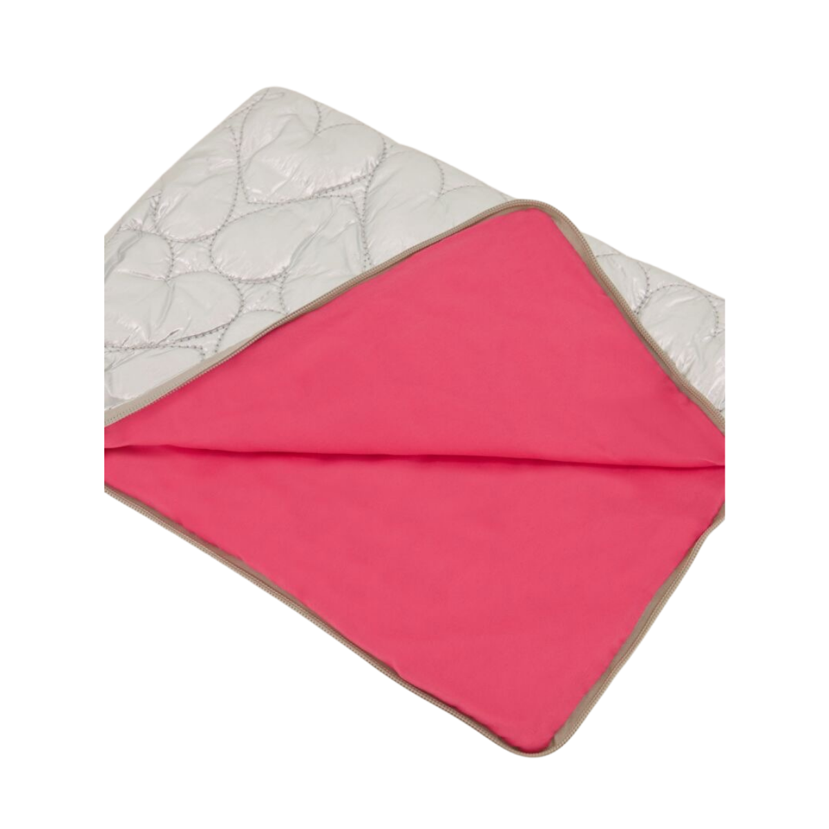 Laptop Sleeve Heart - Silver