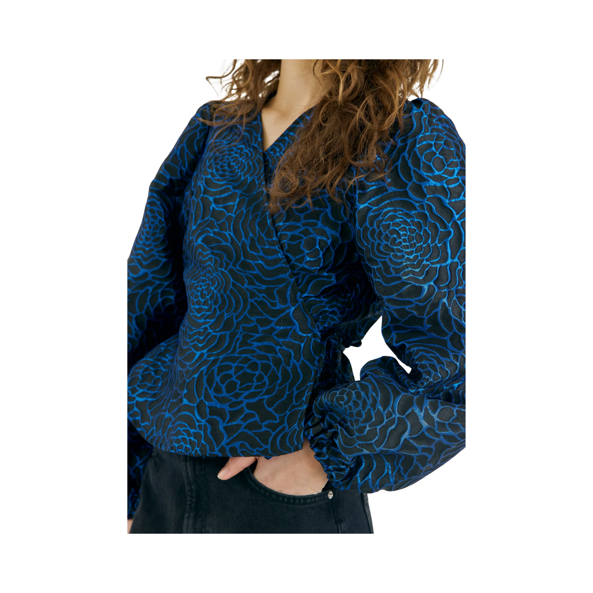 Debra Top - Bright Blue