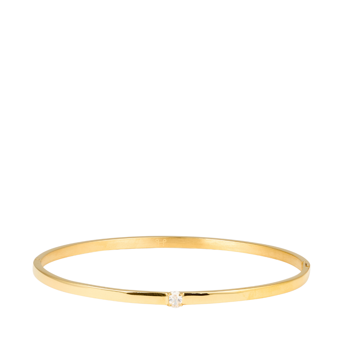 Nisrine Gold Small Bangle - gold