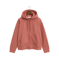 Shield Zip Hoodie - Faded Brick