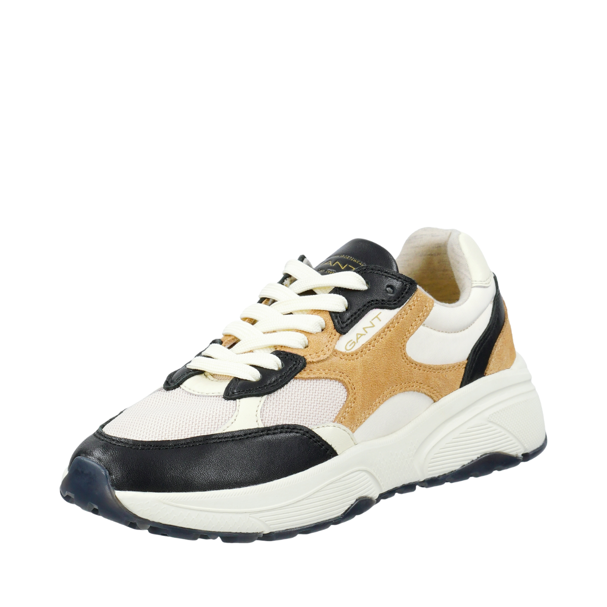 Newile Sneaker - Black/Beige