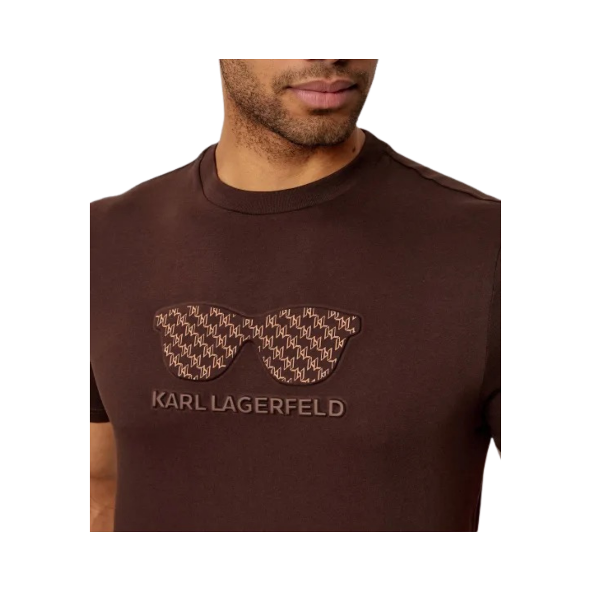 T-Shirt Crewneck - 490 Blackbrown