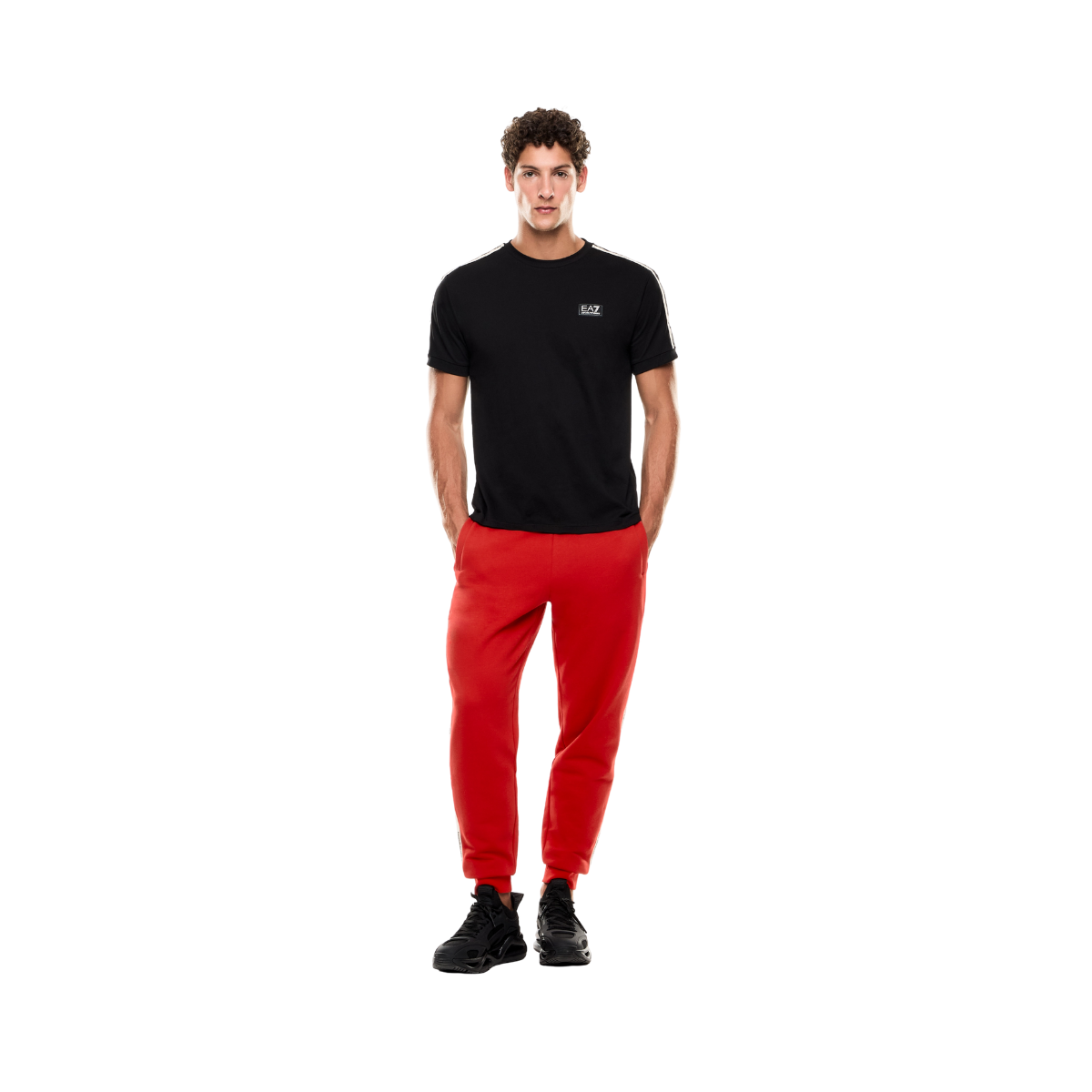 Train Logo T-Shirt - Black