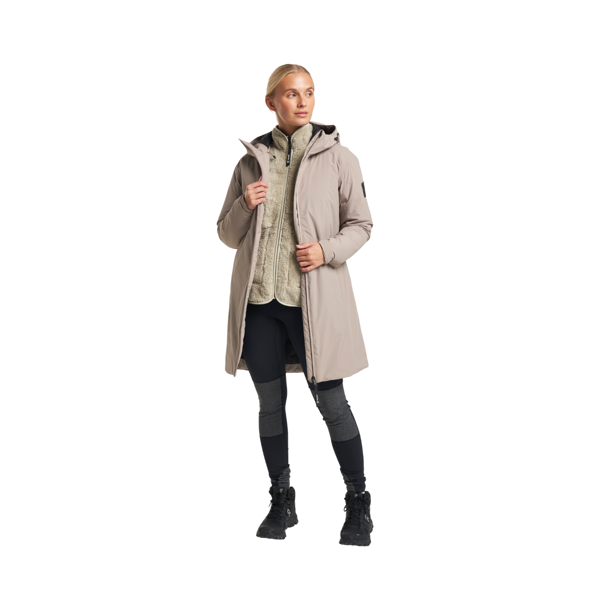 Shift Coat W - Khaki