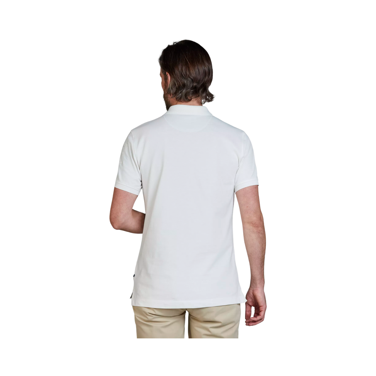 Rough Style Polo - White