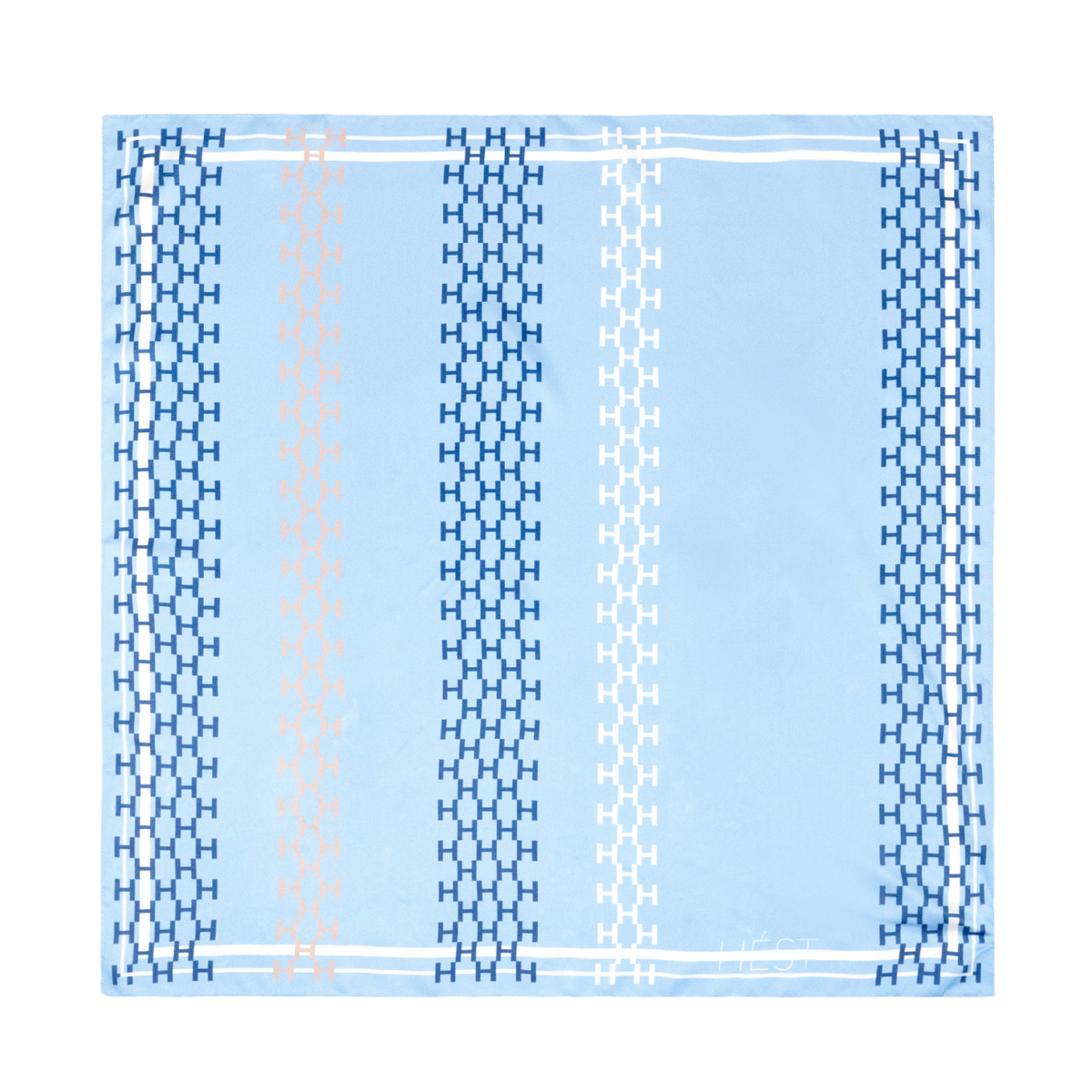 Isadora Silk Scarf Small - Skyway