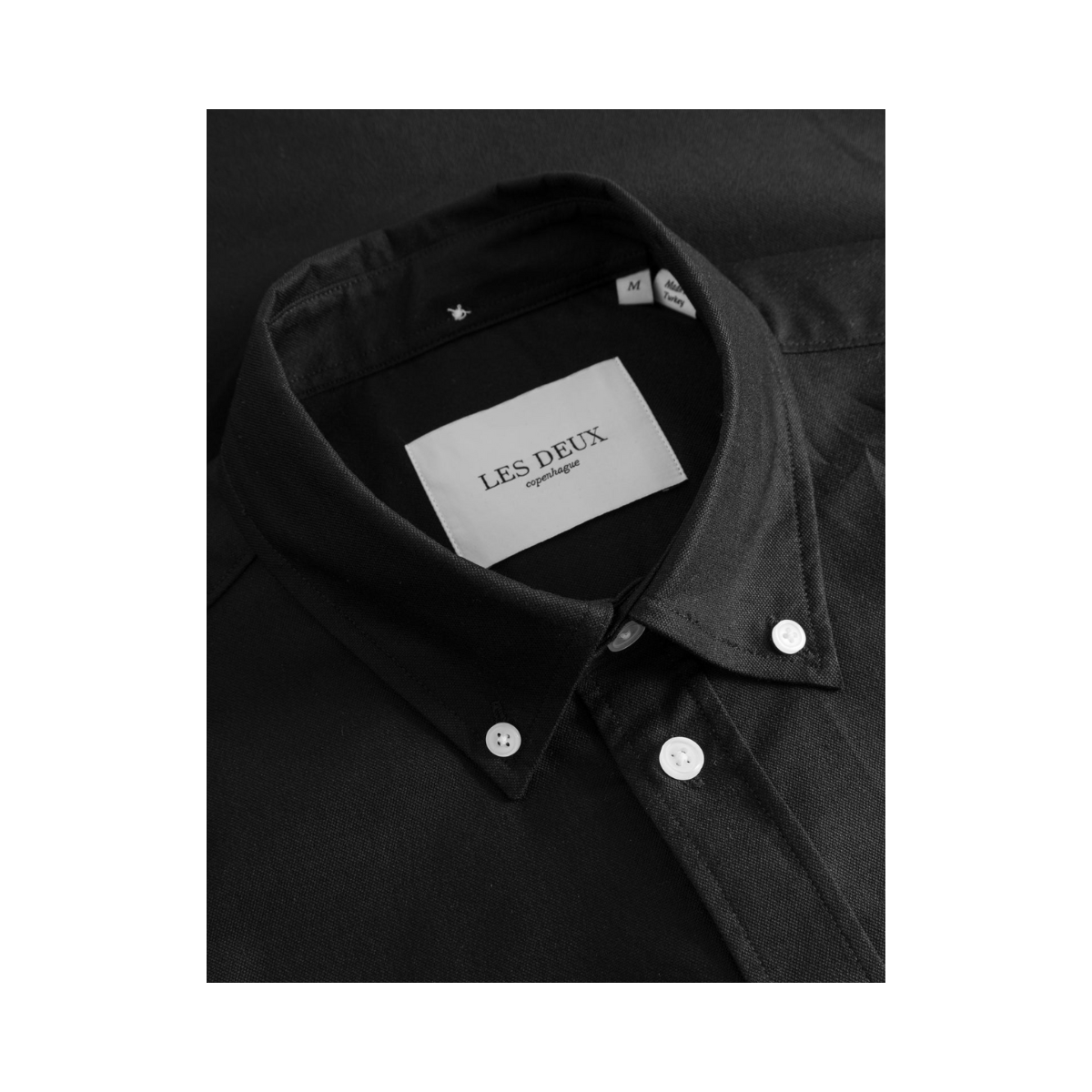 Konrad Oxford Shirt - Seasonal - Black