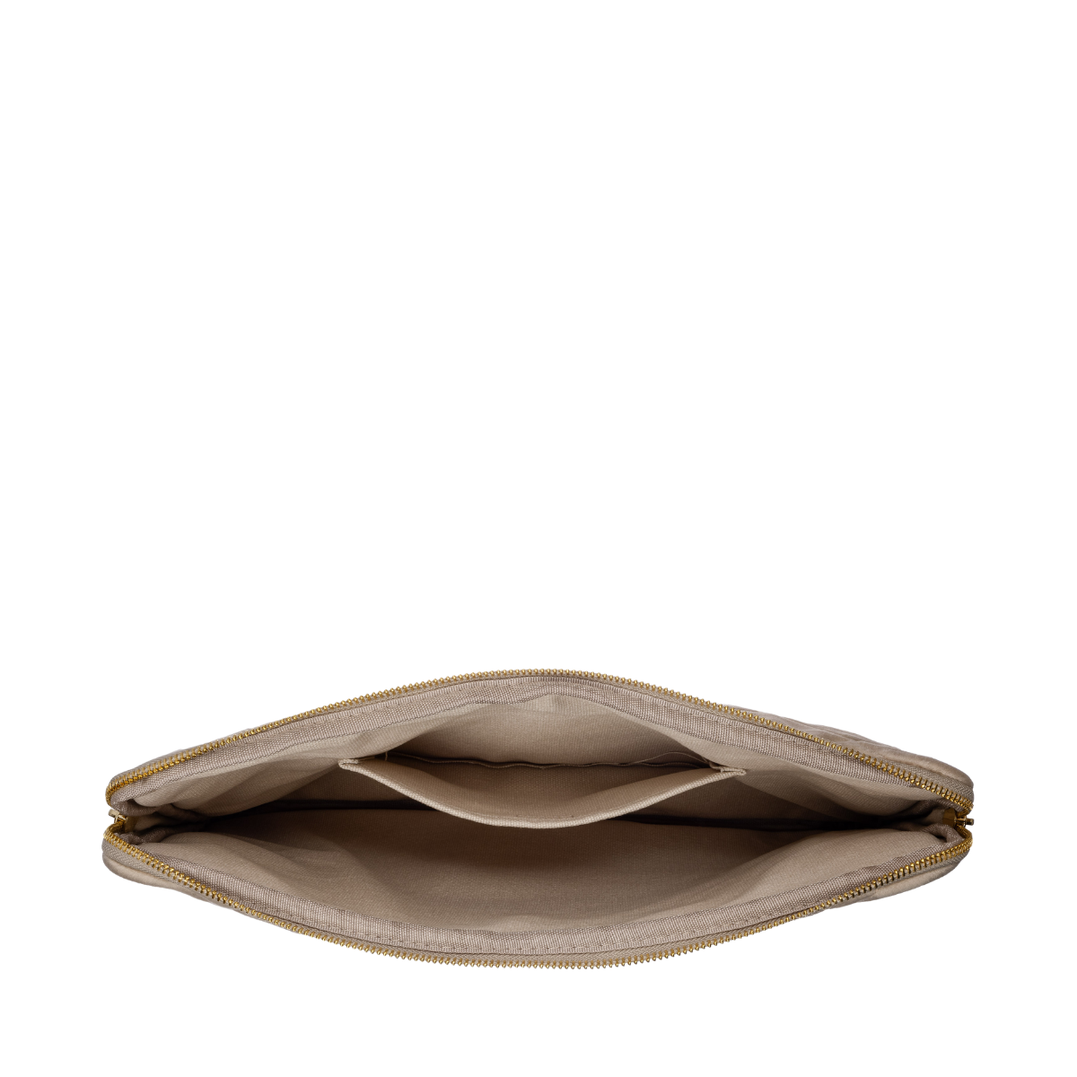 Velvet Quilted Mac Cover - Dark Sand