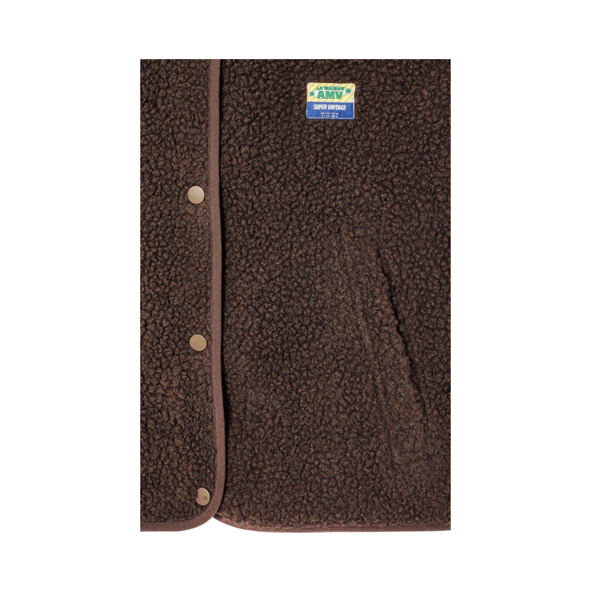 Veste Ample Sm - Marronnier Chine