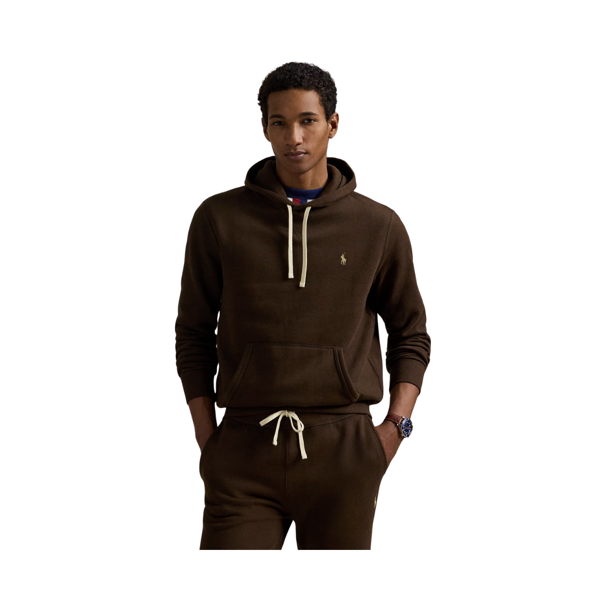 LS Hood Sweater - Nutmeg Brown