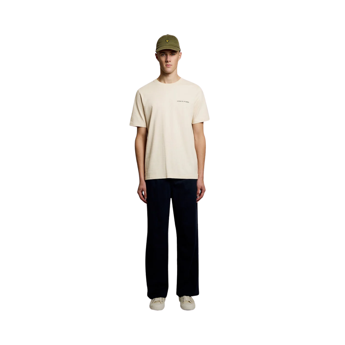 Script T-Shirt - Ice Cream Marl