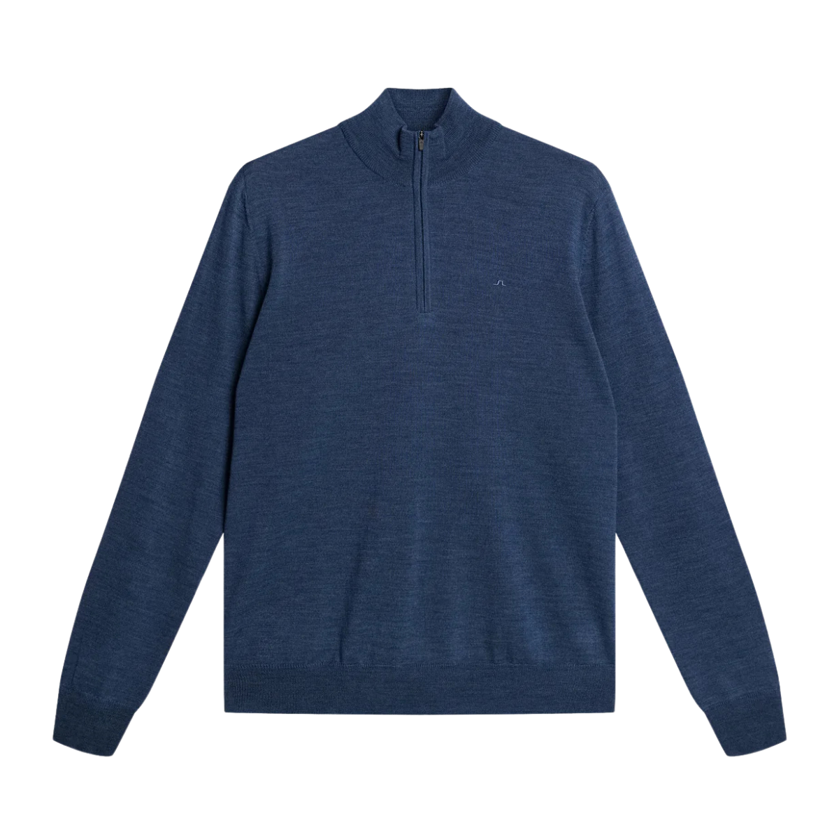 Kiyan Merino Quarter Zip - Key Largo Melange	O559