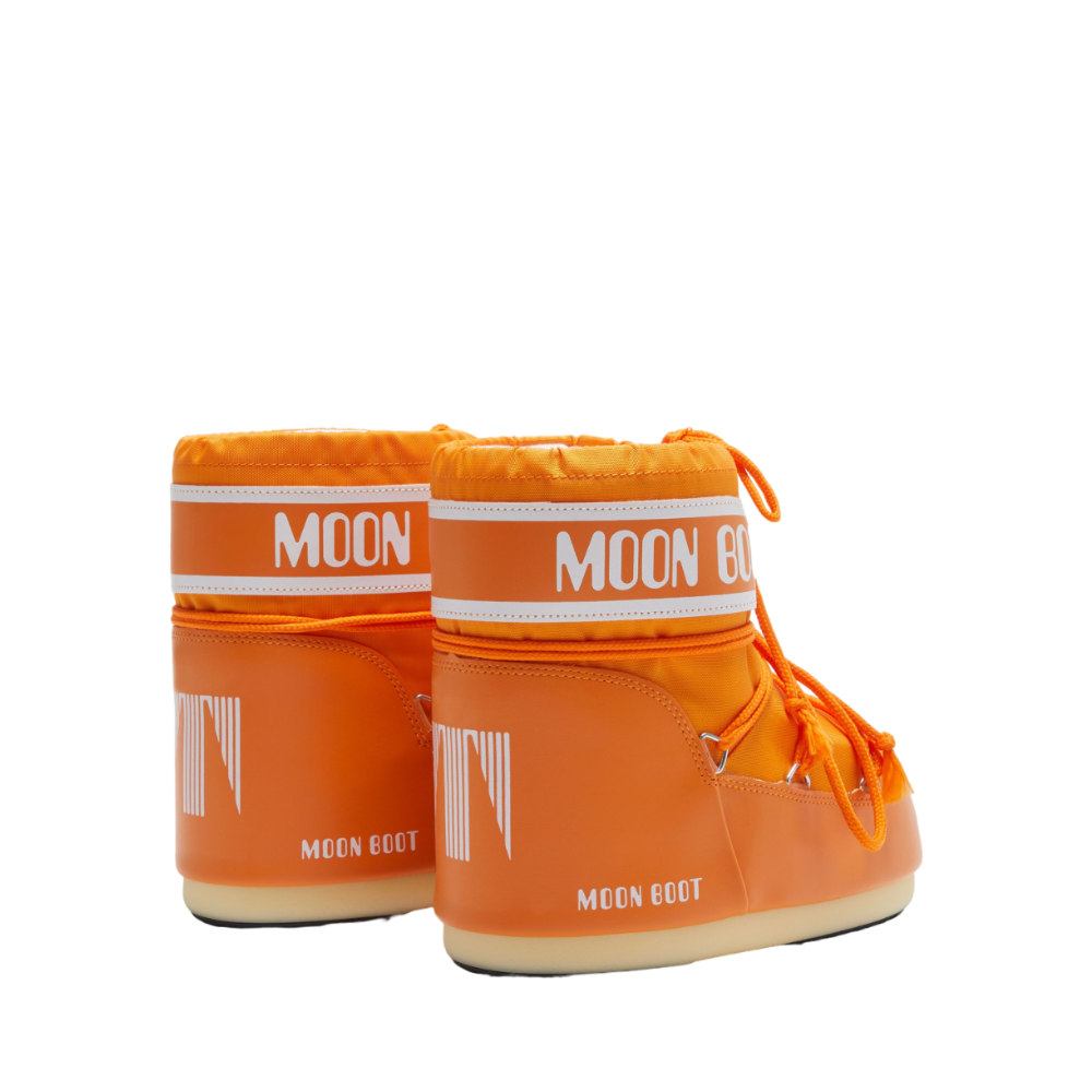 Icon Low Nylon Boots - Orange