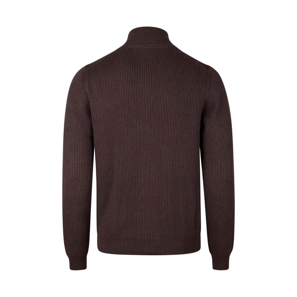 Cardigan Knitted Hybrid Buttoned - Brown